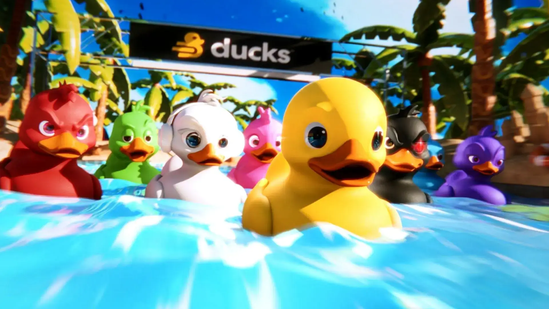 Ducks - live duck racing by 155.io