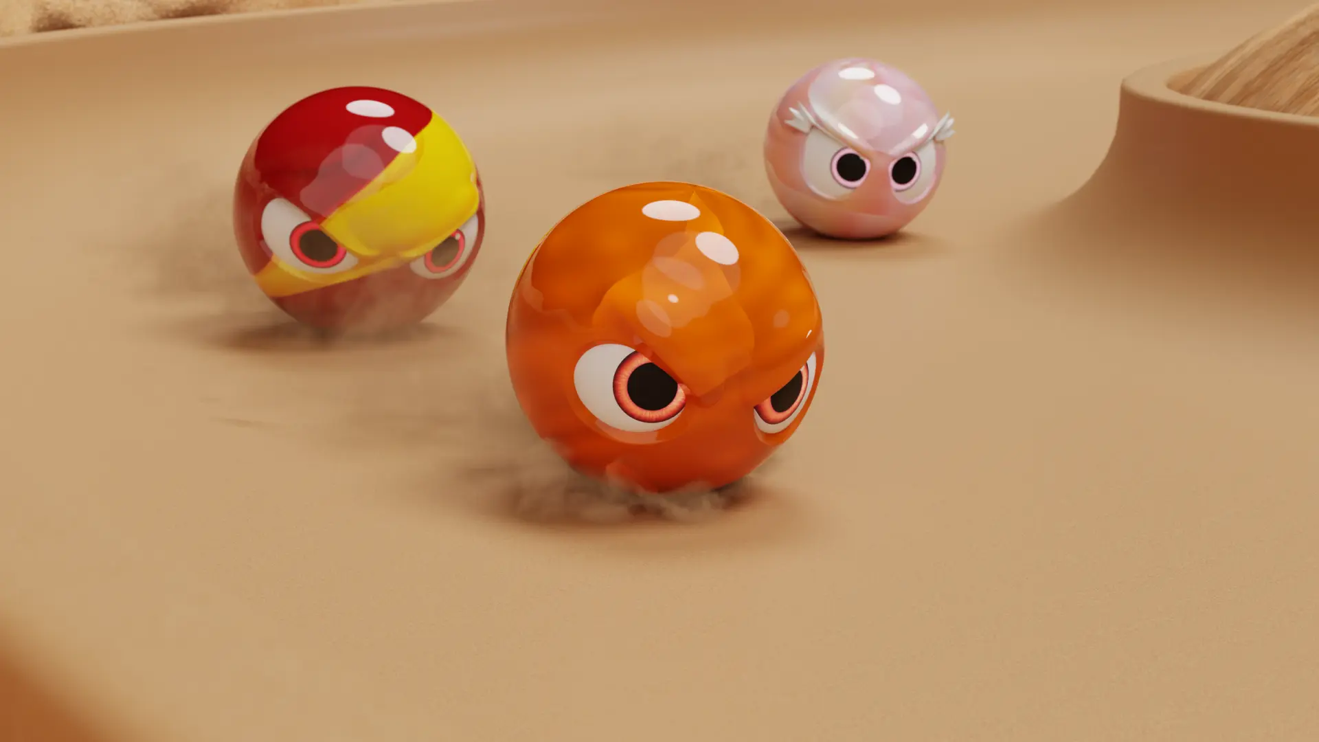 Rolling Dunes - marble racing by 155.io